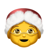 Mrs. Claus (Smileys & People - Person-Fantasy)