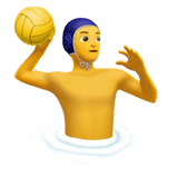 Person Playing Water Polo (Smileys & People - Person-Sport)