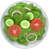 groene salade (Eten drinken - -Eten bereid)