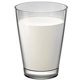 glas melk (Eten drinken - Drinken)