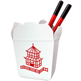 Takeaway-Schachtel (Essen und Trinken - Essen-asiatisch)