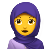 Woman With Headscarf (Smileys & People - Person-Role)