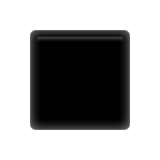 Black Medium-Small Square (Symbols - Geometric)