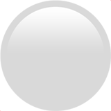 White Circle (Symbols - Geometric)