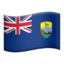 drapeau : Île de l’Ascension Emoji (Apple)