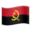 flagga: Angola Emoji (Apple)