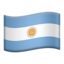 vlag: Argentinië Emoji (Apple)