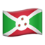 drapeau : Burundi Emoji (Apple)