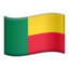 vlag: Benin Emoji (Apple)