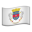 St. Barthélemy Emoji (Apple)