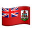 vėliava: Bermuda Emoji (Apple)