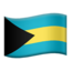 drapeau : Bahamas Emoji (Apple)