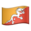 flaga: Bhutan Emoji (Apple)