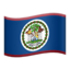 drapeau : Belize Emoji (Apple)