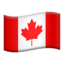 drapeau : Canada Emoji (Apple)