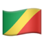 bandiera: Congo-Brazzaville Emoji (Apple)