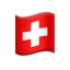 vlag: Zwitserland Emoji (Apple)