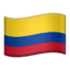 vlag: Colombia Emoji (Apple)