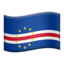 bandeira: Cabo Verde Emoji (Apple)