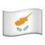 drapeau : Chypre Emoji (Apple)