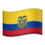 cờ: Ecuador Emoji (Apple)