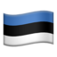 Estonia Emoji (Apple)
