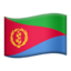 flagga: Eritrea Emoji (Apple)