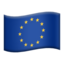 steag: Uniunea Europeană Emoji (Apple)