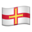 bendera: Guernsey Emoji (Apple)