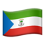 bandeira: Guiné Equatorial Emoji (Apple)