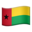 zászló: Bissau-Guinea Emoji (Apple)