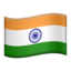 vlag: India Emoji (Apple)