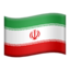 drapeau : Iran Emoji (Apple)