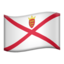 drapeau : Jersey Emoji (Apple)