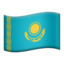 Flagge: Kasachstan Emoji (Apple)