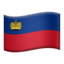 drapeau : Liechtenstein Emoji (Apple)