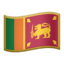 Flagge: Sri Lanka Emoji (Apple)