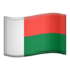 drapeau : Madagascar Emoji (Apple)