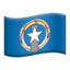 flag: Nordmarianerne Emoji (Apple)