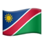 vlag: Namibië Emoji (Apple)