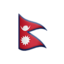 flagga: Nepal Emoji (Apple)