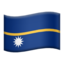 vlag: Nauru Emoji (Apple)