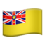 zászló: Niue Emoji (Apple)