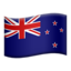 Flagge: Neuseeland Emoji (Apple)
