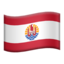 flag: Fransk Polynesien Emoji (Apple)