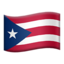 drapeau : Porto Rico Emoji (Apple)