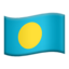 flag: Palau Emoji (Apple)