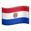 Flagge: Paraguay Emoji (Apple)