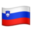 drapeau : Slovénie Emoji (Apple)