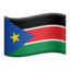 South Sudan Emoji (Apple)